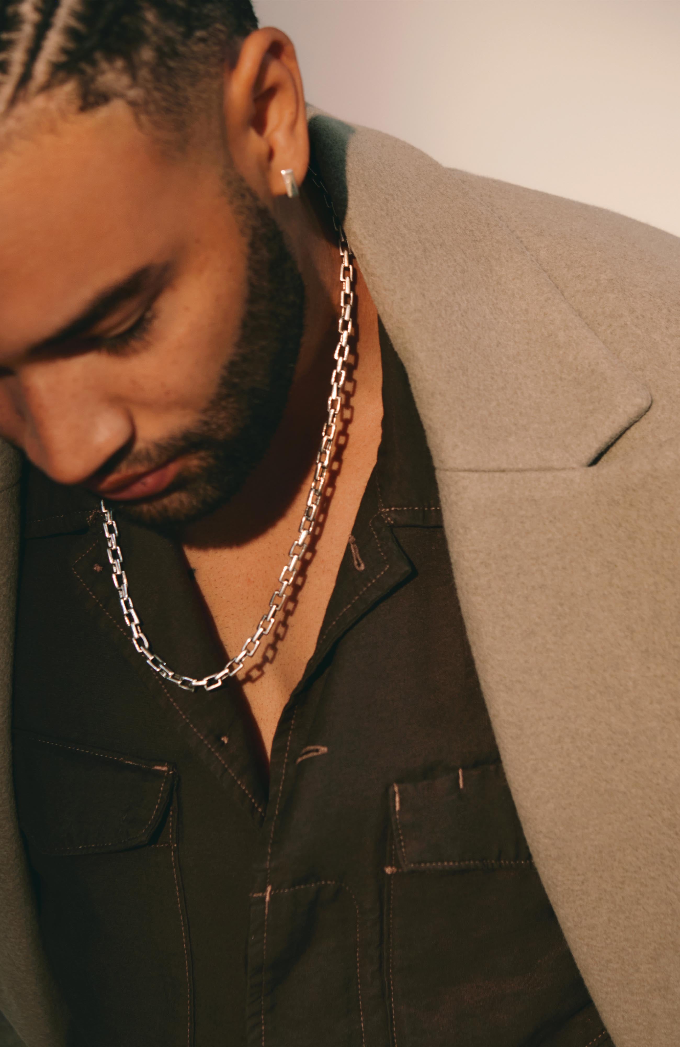 Trainwreck Chain Necklace - Sterling Silver 5.5 mm - 22