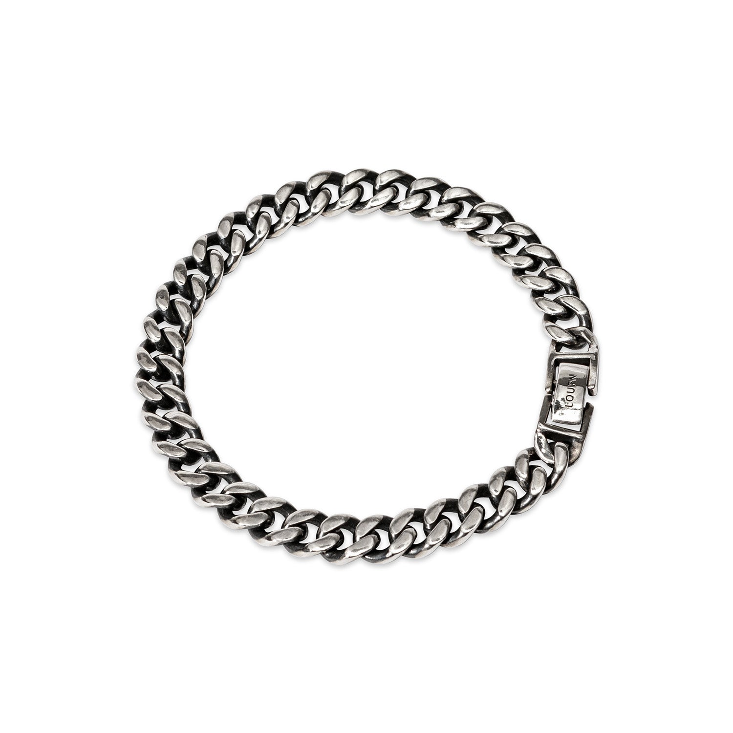 Cuban Chain Bracelet Sterling Silver mm – LOUPN