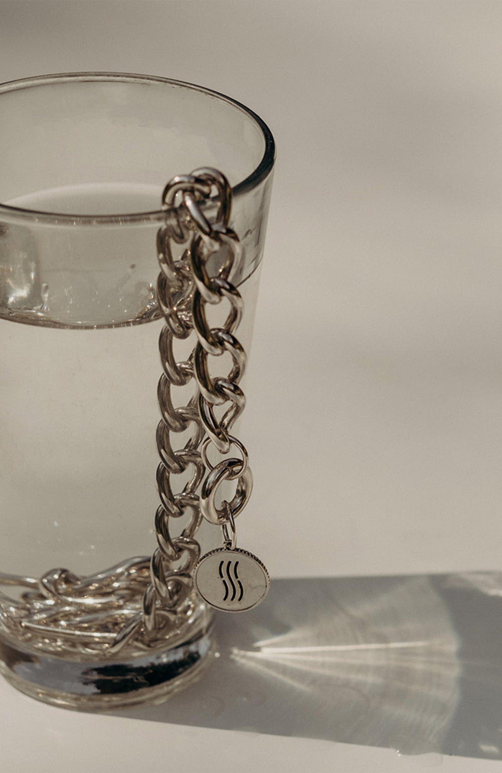 BH x LP Be Water Coin Necklace