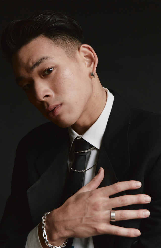 
                  
                    Thin Cuban Chain Necklace - Sterling Silver 3.5 mm
                  
                