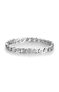 Resilience Chain Bracelet - Sterling Silver - Matte 7mm
