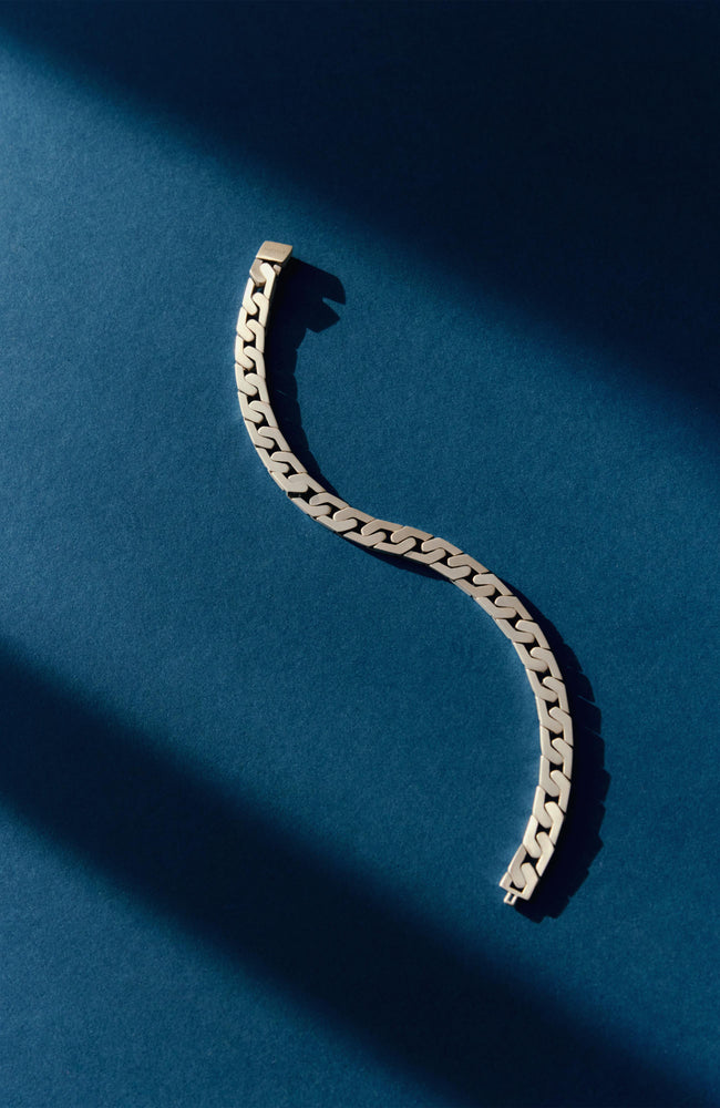 
                  
                    Resilience Chain Bracelet - Sterling Silver - Matte 7mm
                  
                