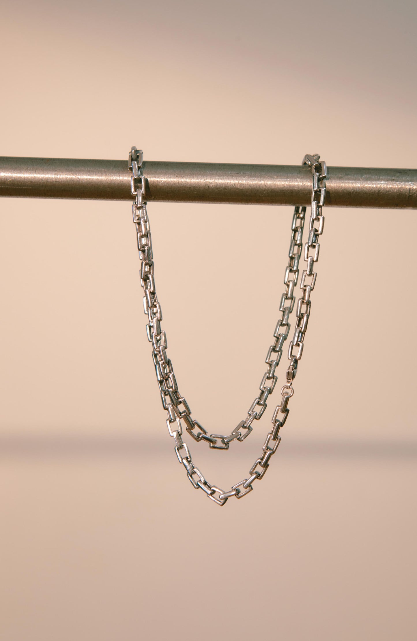 
                  
                    Trainwreck Chain Necklace - Sterling Silver 5.5 mm - 22"
                  
                