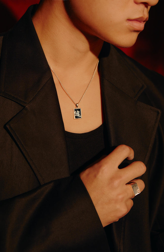 
                  
                    ASCEND Pendant Necklace - Sterling Silver - 20"
                  
                