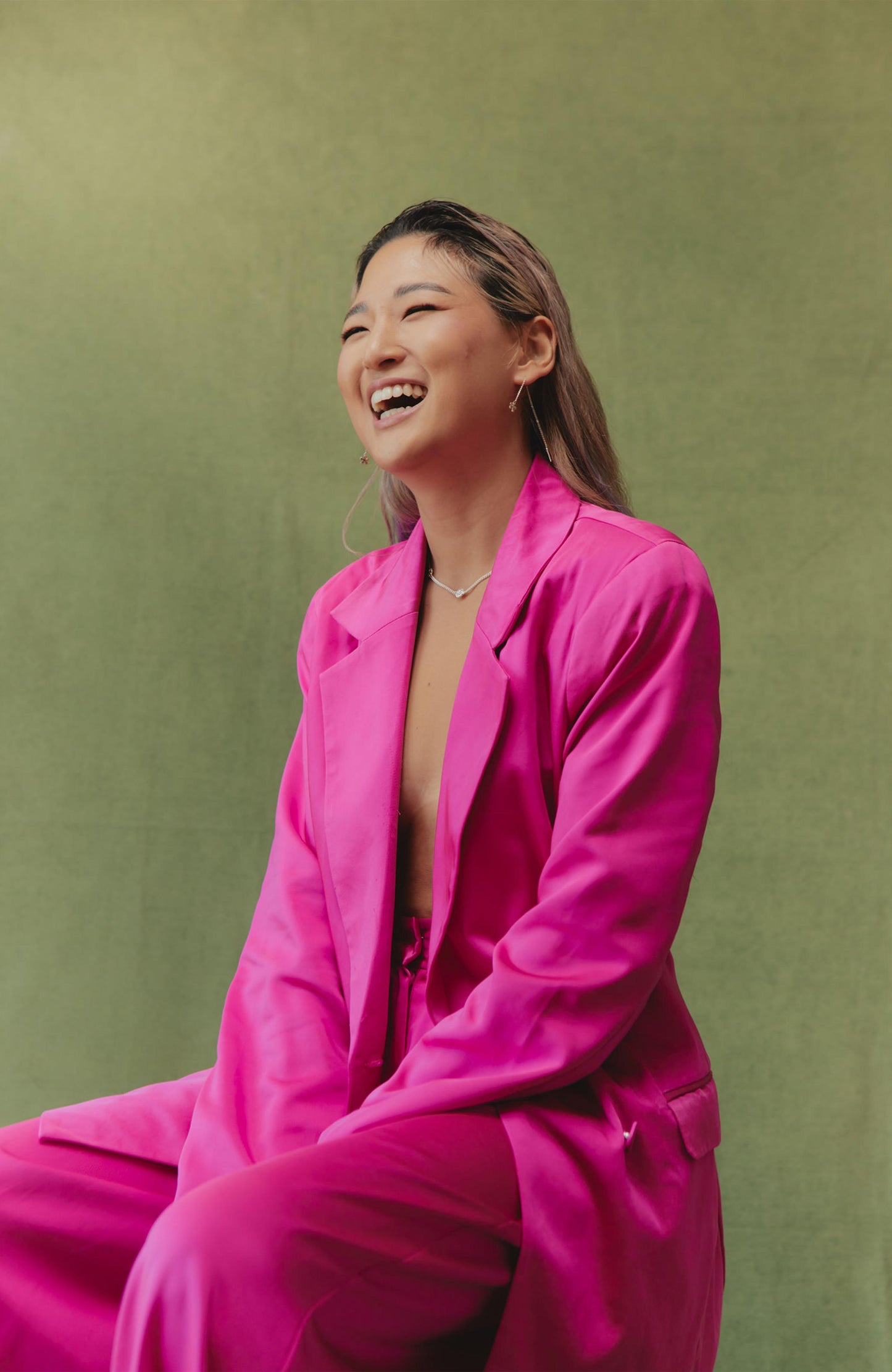 
                  
                    Flower Path Necklace - Sterling Silver - 16"
                  
                