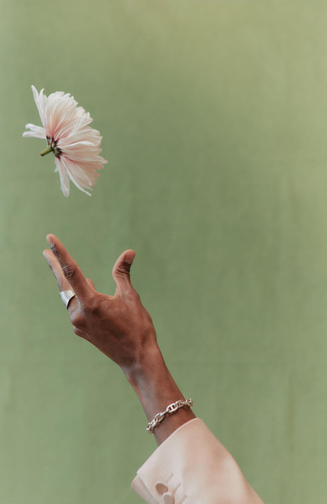 
                  
                    Bean Chain Bracelet - Sterling Silver - 8.8 mm
                  
                