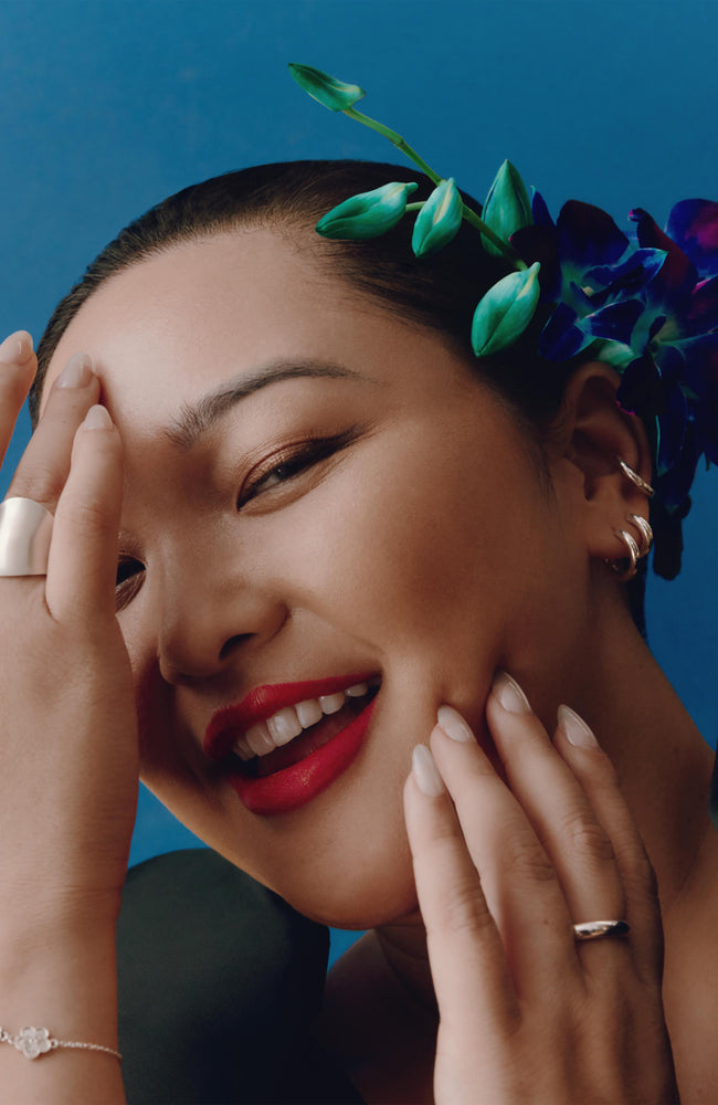 
                  
                    Ehwa Floral Bracelet - Sterling Silver - Polished
                  
                