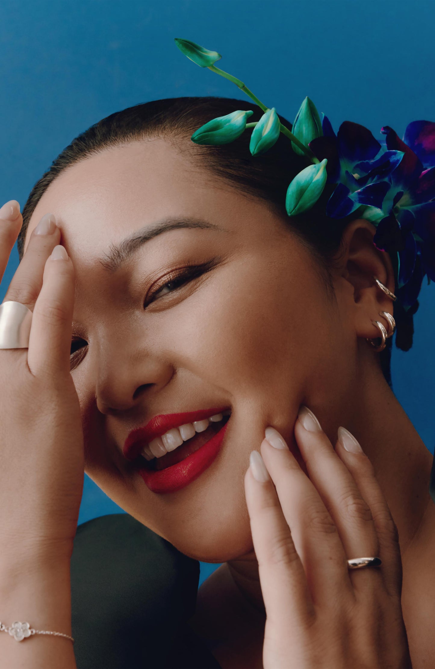 
                  
                    Ehwa Floral Bracelet - Sterling Silver - Polished
                  
                