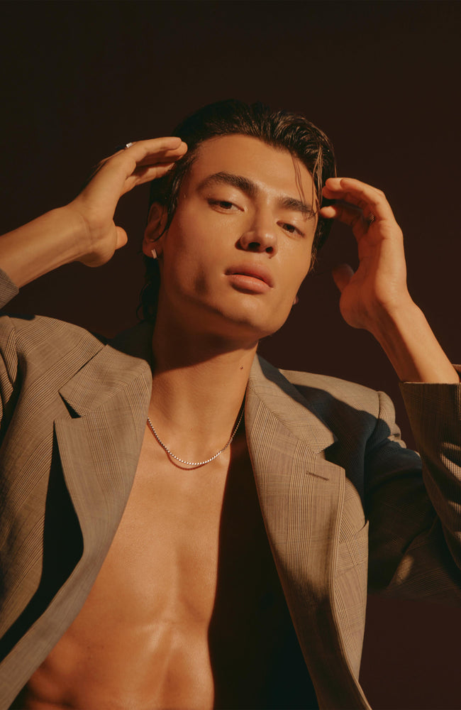 
                  
                    Rope Chain Necklace - Sterling Silver 2.2 mm - 19.5” - Oxidized & Polished
                  
                