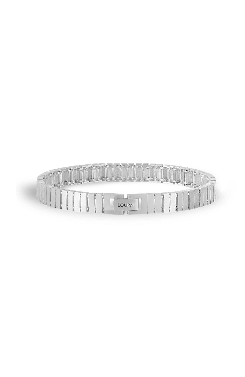 Watch Chain Bracelet - Sterling Silver - Matte