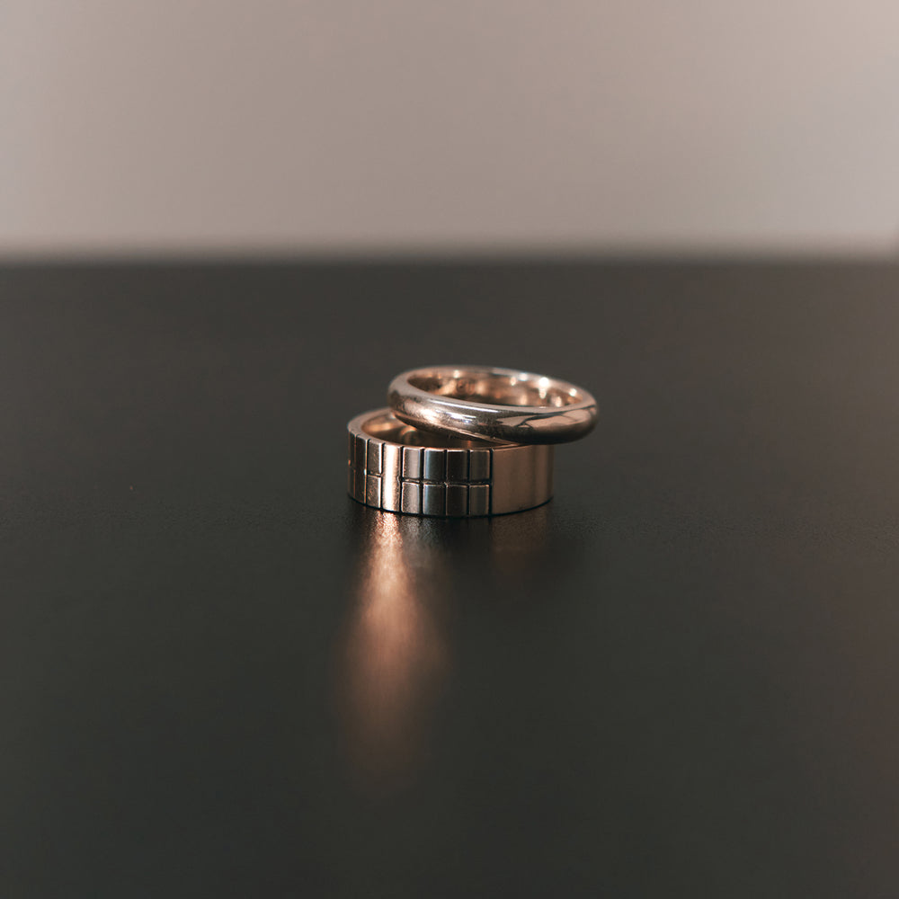 
                  
                    Korean Trigram Ring - Sterling Silver - Polished
                  
                