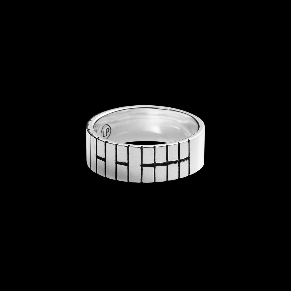 LOUPN Maum Korean Trigram Ring