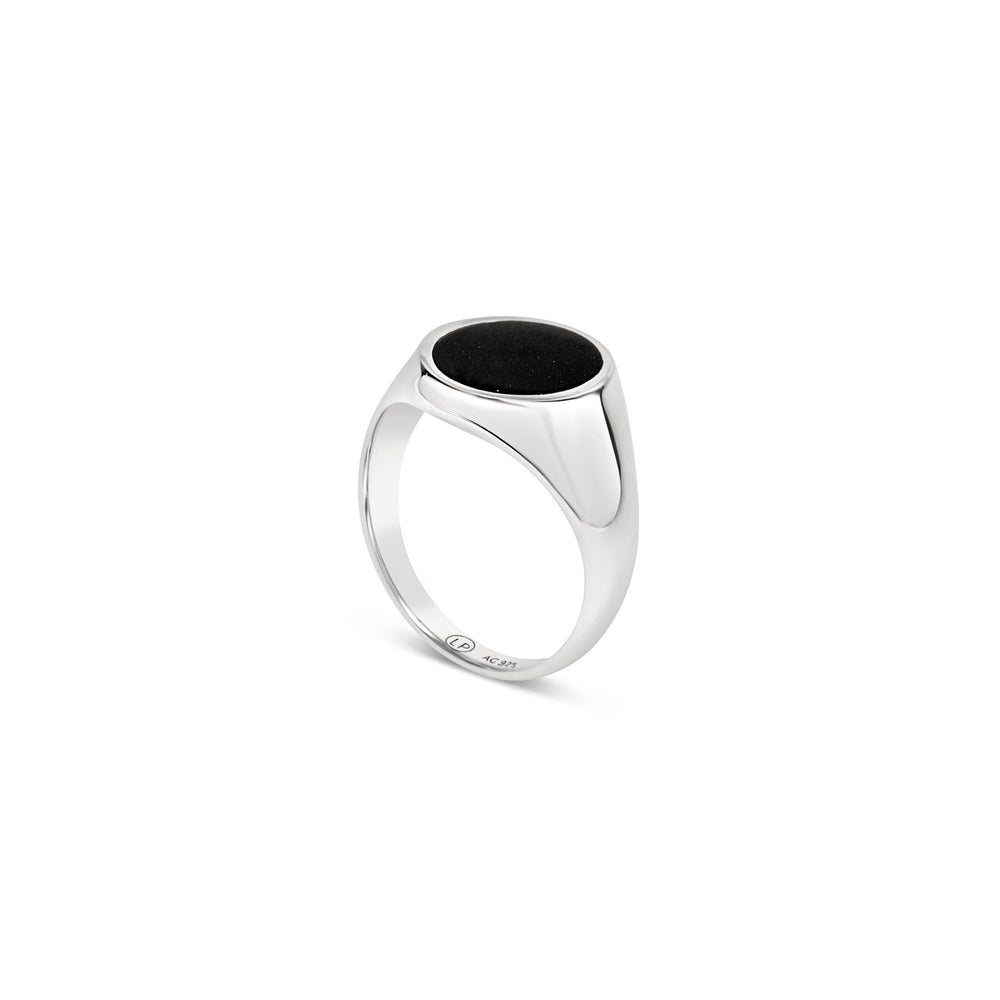 LOUPN Black Onyx Ring