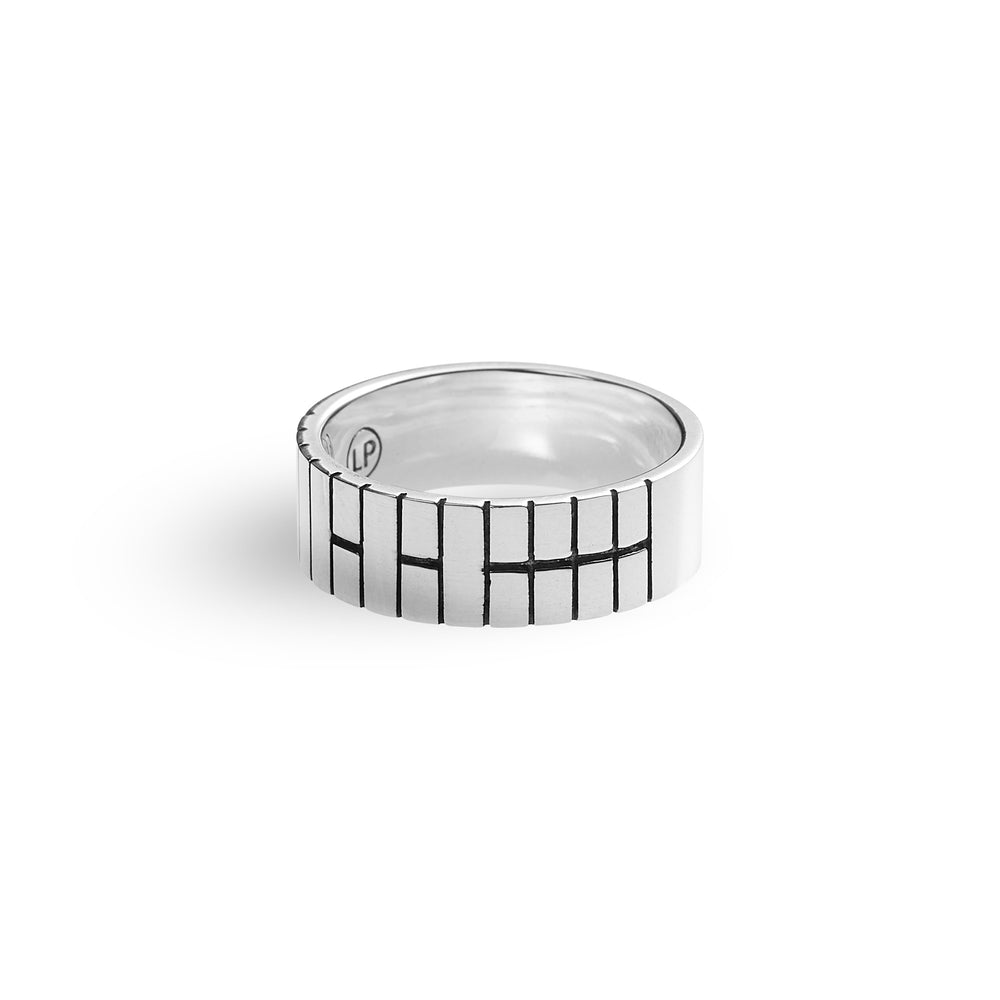 LOUPN Korean Trigram Ring