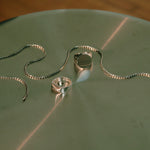LOUPN Troublemaker and Mirror Signet Ring, Rope Chain Necklace
