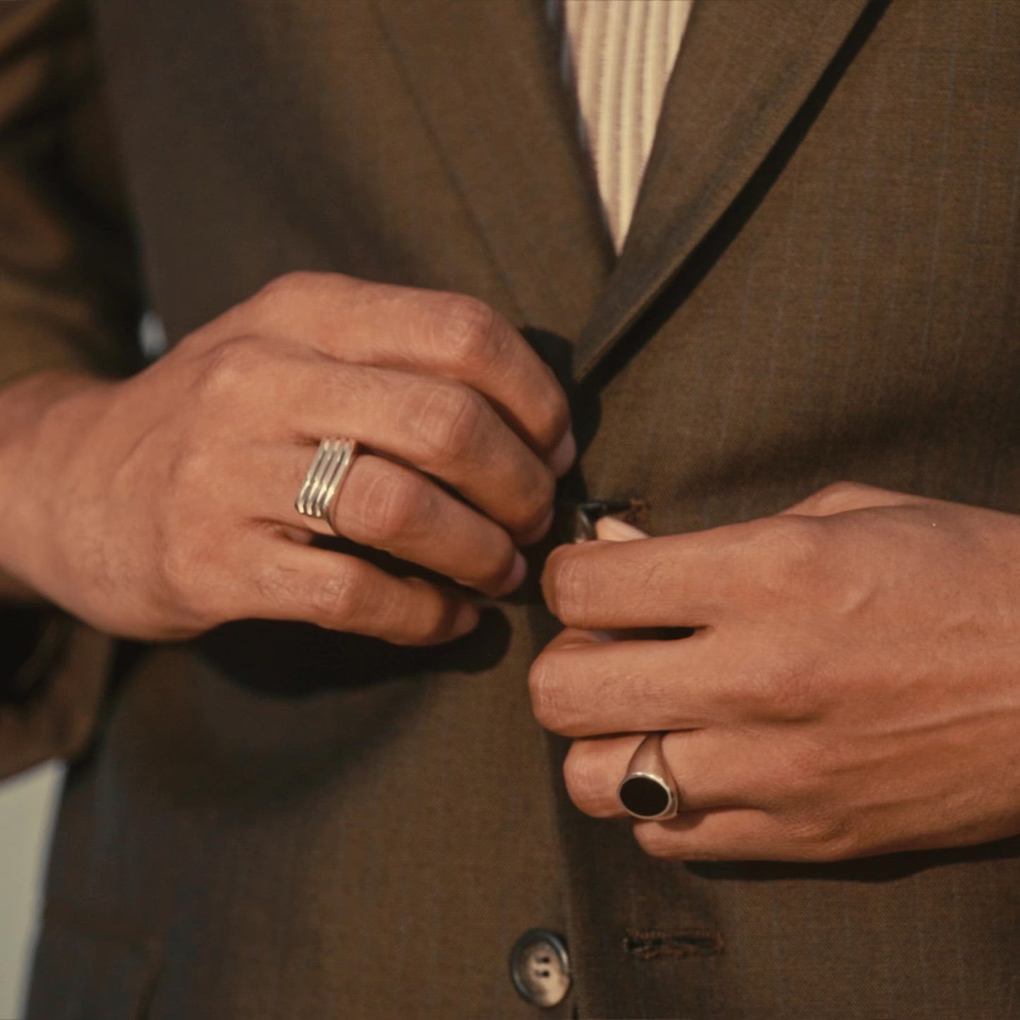 The Ripple Effect Ring - Sterling Silver - Polished