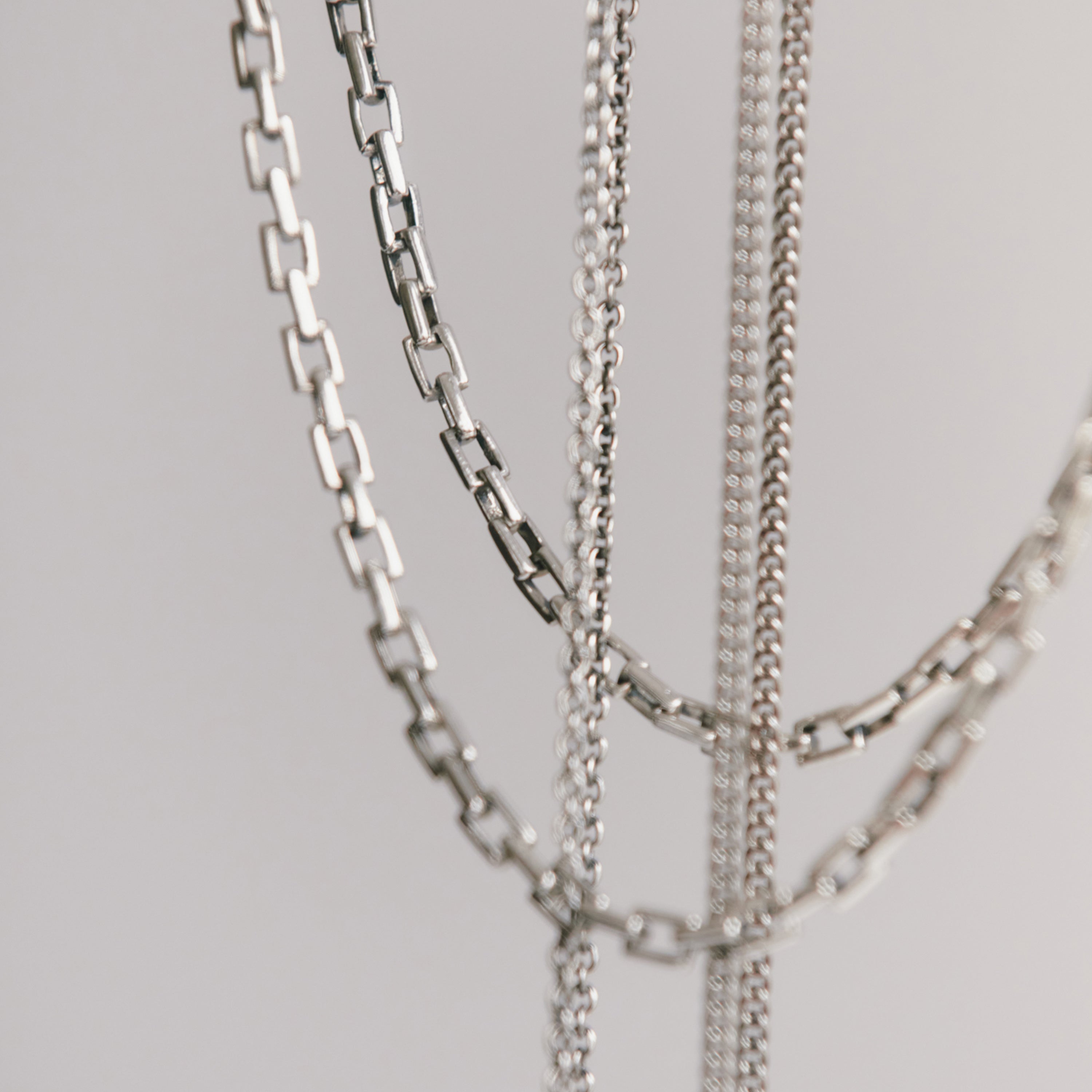 Trainwreck Chain Necklace - Sterling Silver 5.5 mm - 22