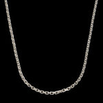 Courage Chain Necklace - Sterling Silver - 4 mm - 24"