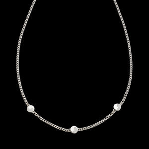 
                  
                    Load image into Gallery viewer, Taegeuk Peace Necklace - Sterling Silver - 18&amp;quot;
                  
                