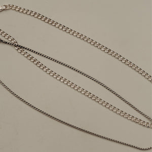 
                  
                    Load image into Gallery viewer, LOUPN Cuban and Rope Chain Necklace
                  
                