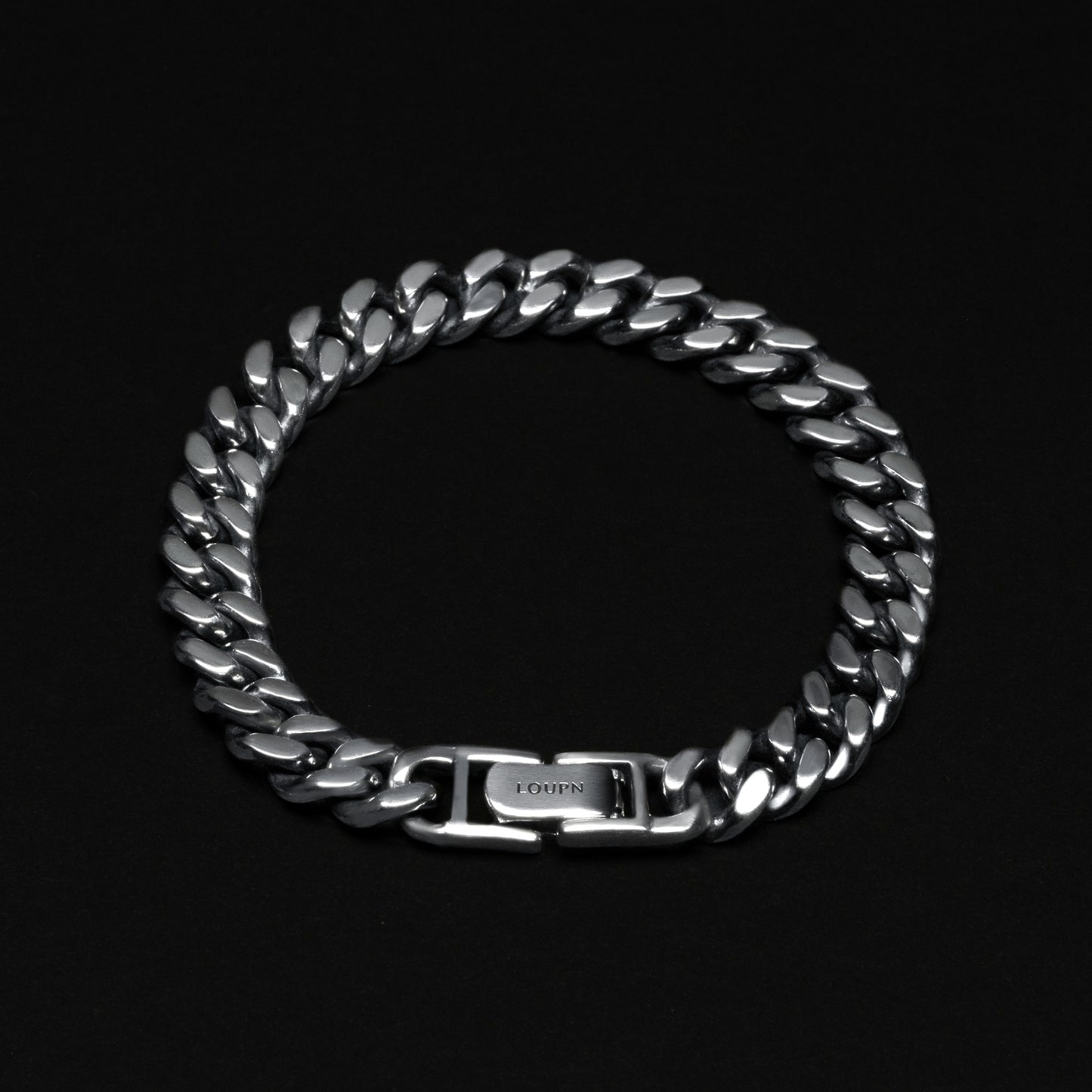 Cuban Chain Bracelet - Sterling Silver 9 mm