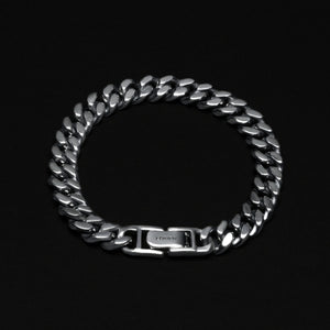 
                  
                    Load image into Gallery viewer, Cuban Chain Bracelet - Sterling Silver 9 mm
                  
                