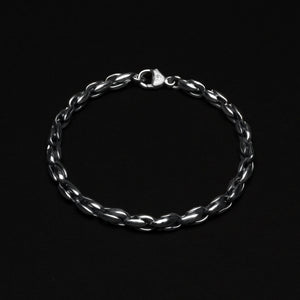 
                  
                    Load image into Gallery viewer, Chain of Command Bracelet - Sterling Silver 5 mm
                  
                